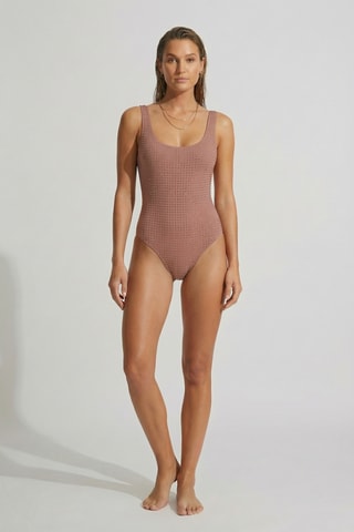 Costume intero - Cammello