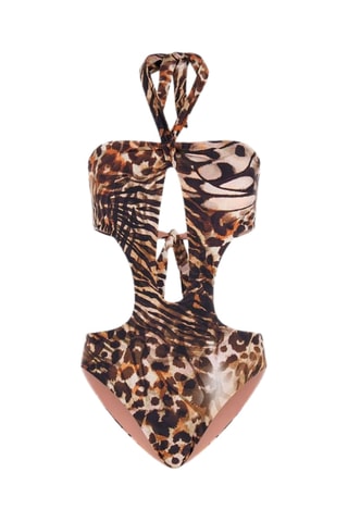 Trikini Criss - Marrone chiaro e marrone scuro