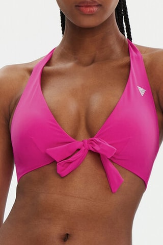 Reggiseno bikini con coppe - Fucsia
