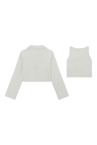 2 gilets Gmt Dye - Blanc - Guess