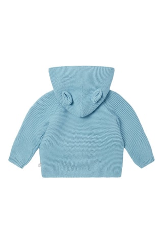 Gilet à capuche à oreilles - Bleu clair
