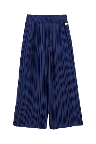 Pantalon plissé - Bleu foncé - Guess
