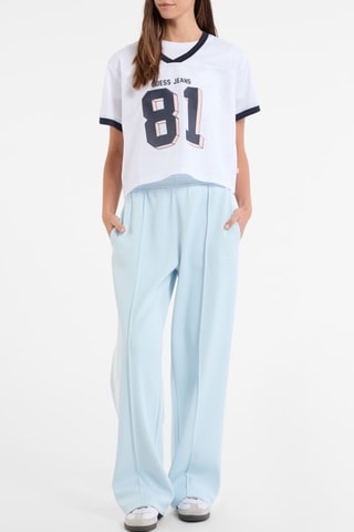 Pantaloni relaxed - Celeste