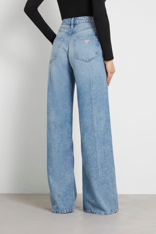 Jean taille haute Saint-Tropez - Bleu clair
