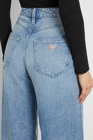 Jean taille haute Saint-Tropez - Bleu clair