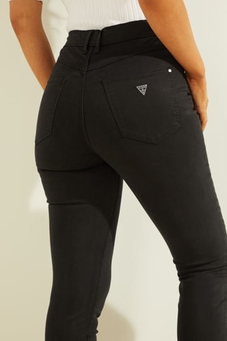 Jeans skinny a vita alta - Nero