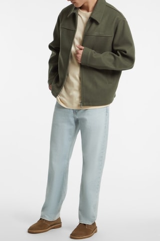 Veste en laine - Vert olive - Guess