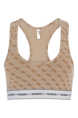 Brassière Carrie - Beige et blanc