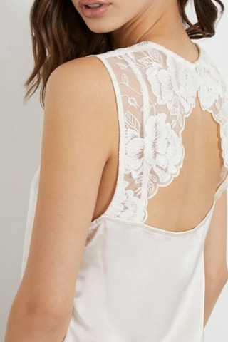 Top Perla - Blanc