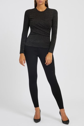 Top drapé Anthracite