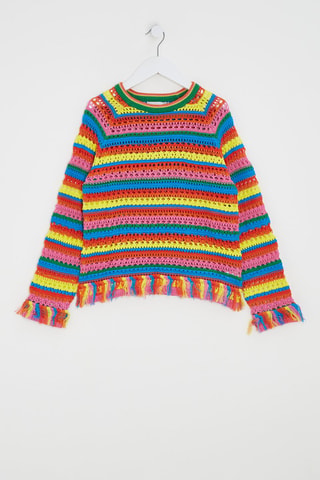 Pull - Rouge et jaune