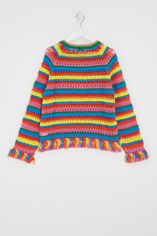 Pull - Rouge et jaune