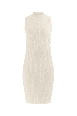 Robe fourreau - Ecru