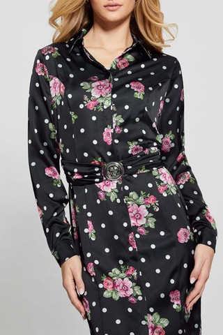 Robe chemise - Noir