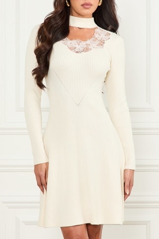Robe pull Candice - Ecru