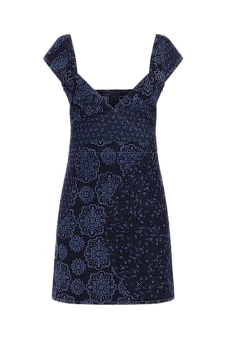 Robe fourreau Akira - Bleu marine