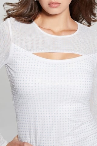 Robe fourreau Christa - Blanc