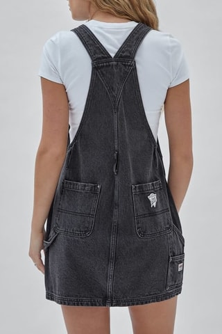 Robe-salopette en jean Go Hyde - Noir