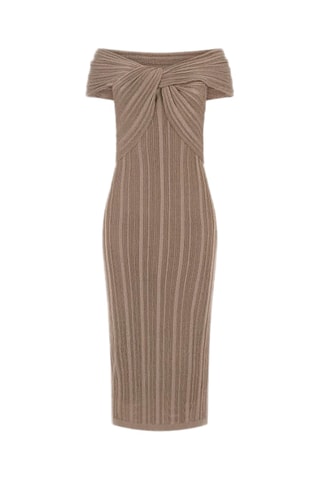Robe fourreau Gia - Marron - Guess By Marciano
