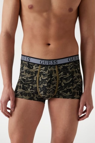 3 boxers Joe - Kaki et noir