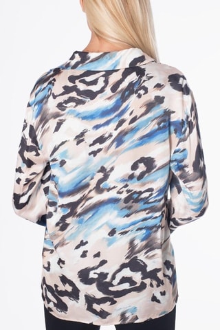 Camicia Grace - Beige e blu