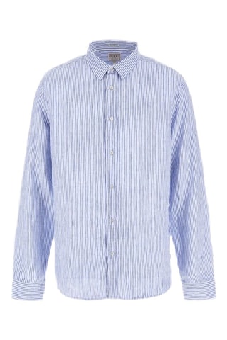 Chemise en lin - Bleu marine