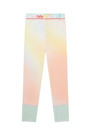Leggings tie and dye - Giallo