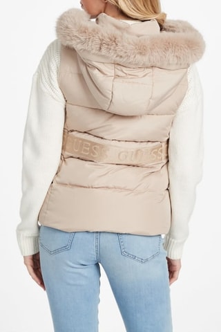 Doudoune sans manches Hailey - Beige