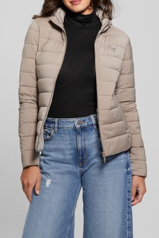 Doudoune à capuche Diann - Beige - Guess