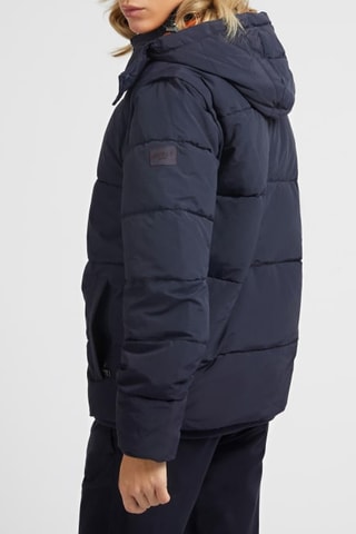 Doudoune à capuche - Bleu marine