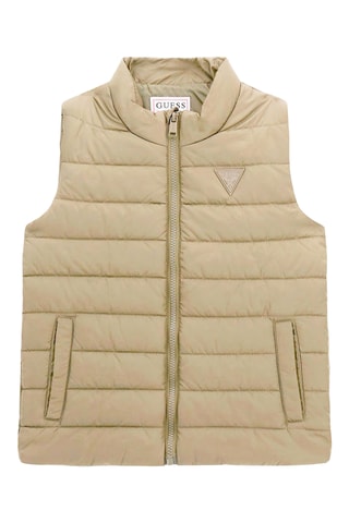 Doudoune sans manches - Beige - Guess