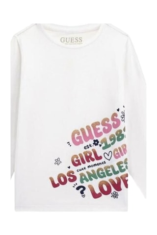 T-shirt - Blanc - Guess
