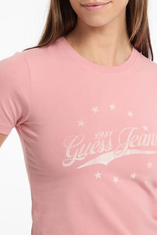 T-shirt cropped - Rosa