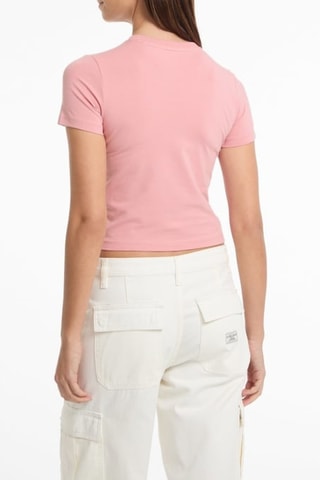 T-shirt cropped - Rosa