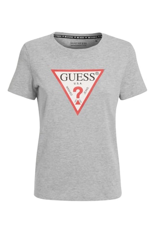 T-shirt Gris clair chiné