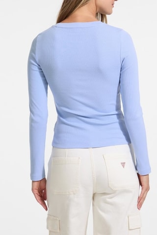 T-shirt slim - Celeste