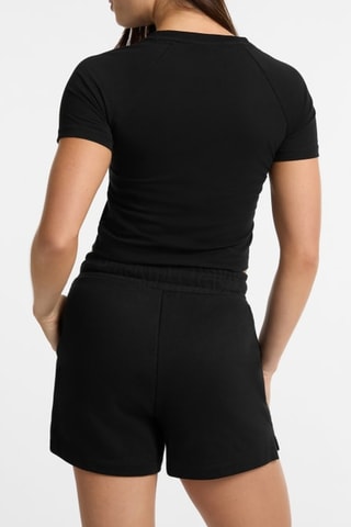 T-shirt cropped - Nero