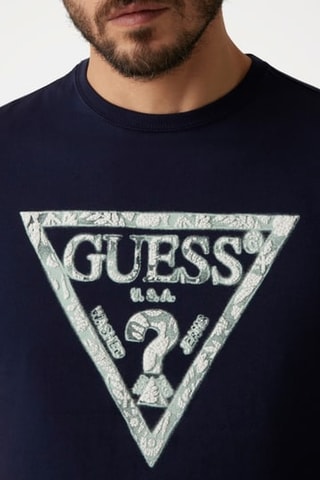 T-shirt - Bleu roi - Guess