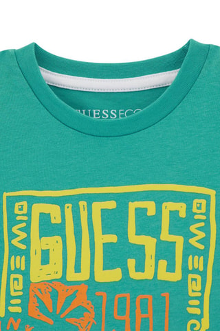 T-shirt - Turquoise - Guess