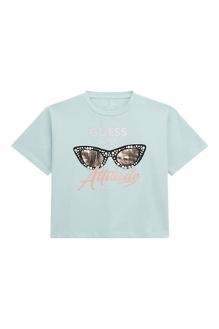T-shirt - Bleu clair - Guess