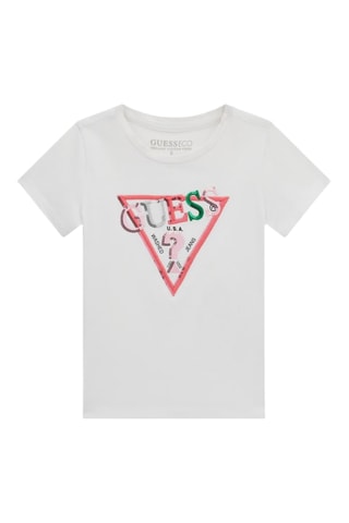 T-shirt - Ecru - Guess