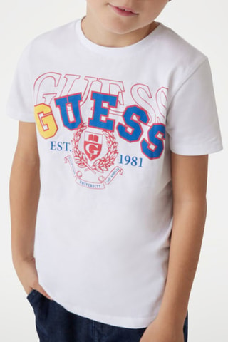 T-shirt in cotone bio - Bianco