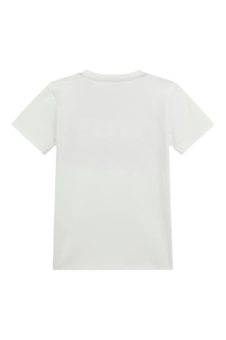 T-shirt en coton biologique - Blanc - Guess
