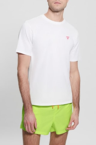 T-shirt - Blanc et rose - Guess