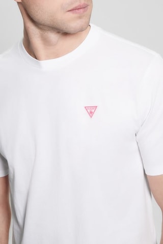 T-shirt - Blanc et rose - Guess