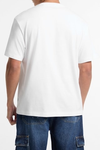 T-shirt Reg Chest - Blanc et anthracite