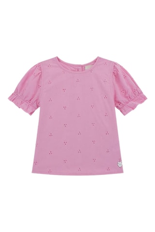 Blouse en broderie anglaise - Rose - Guess