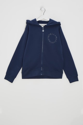 Sweat à capuche - Bleu