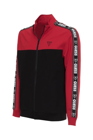 Sweat - Bleu marine et rouge - Guess