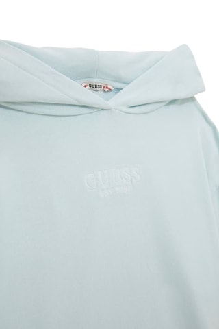 Sweat à capuche - Bleu clair - Guess